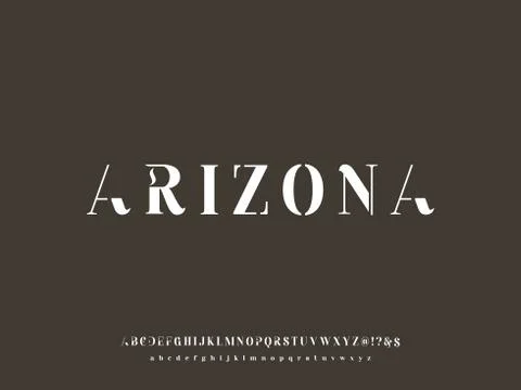 Retro.alphabet font.Typeface.Script.Shadow Effect.Handcrafted handwritten vec 库存插图