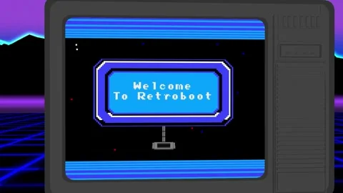 RetroBoot After Effects素材