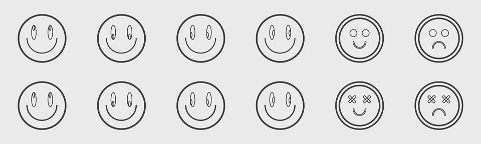 Retrofuturistic y2k geometry design elements collection. Big collection of Stockillustratie