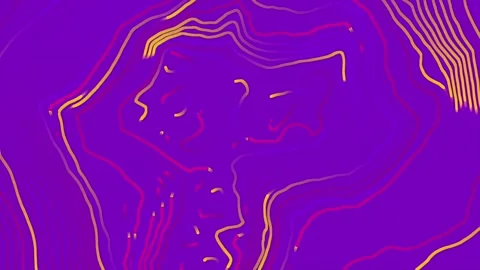 Retrowave 3D Neon Topography Animation Seamless Loop CGI Cyberpunk Background Stock Footage 346628650