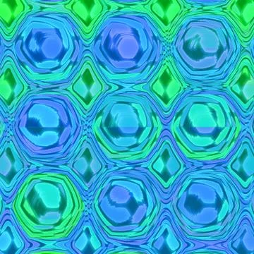 Retrowave Synthwave 80s Abstract Background with Hexagons Stock Illustration