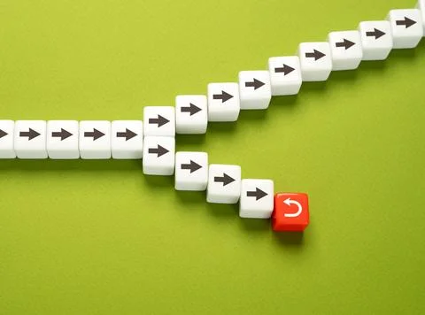 Return to the fork and take the second path. Stick to the plan. Go back to ch Stock Photos