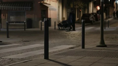 Return home by bike Stock Footage 172534905