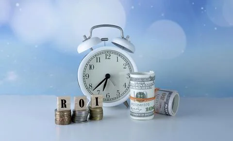 Return On Investment Concept Stock Photos