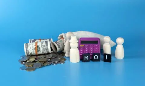 Return On Investment Concept Stock Photos