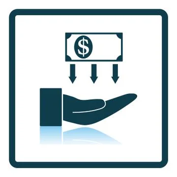 Return Investment Icon Stock Illustration