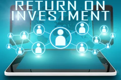 Return on investment Stock Illustration