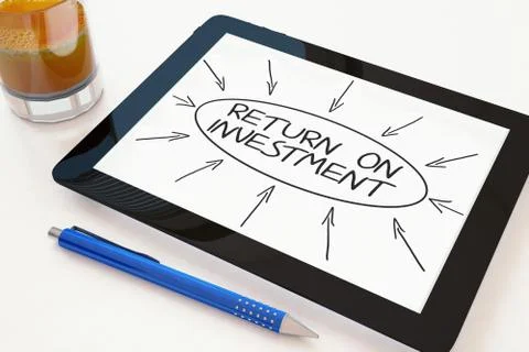 Return on Investment Stock Illustration