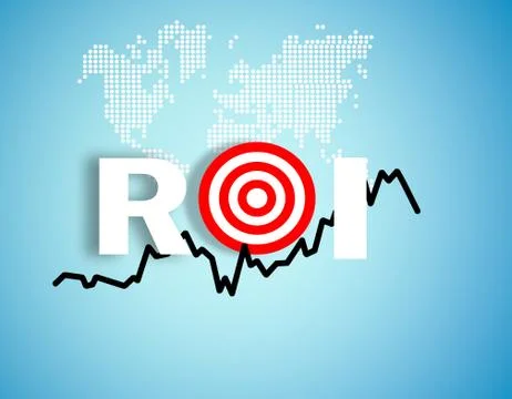 Return on investment Stock Illustration