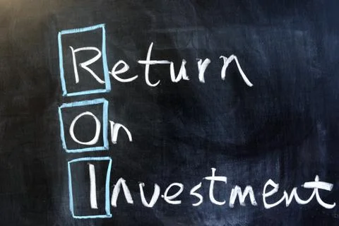 Return on investment Stock-Fotos