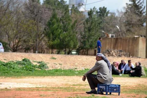 Return into Kobane Stock Photos