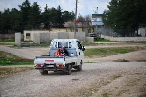 Return into Kobane Stock Photos