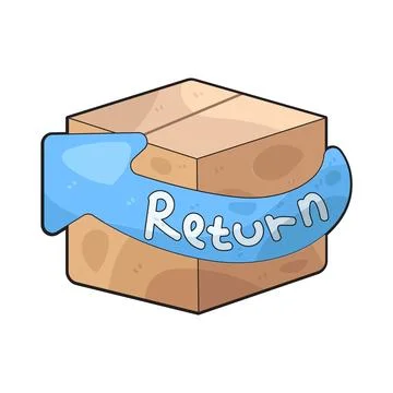 Return Package illustration Stock Illustration
