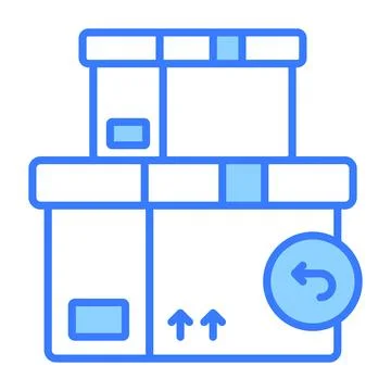 Return package Modern concepts design, vector illustration Stock Illustration