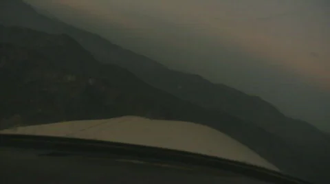 RETURN TO SUNSET RIGHT-EYE Stock Footage 286112