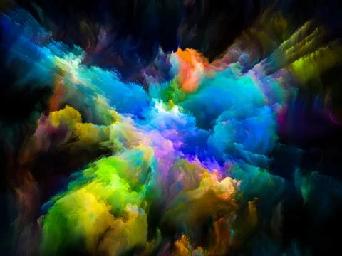 Return of Virtual Canvas Stock Illustration