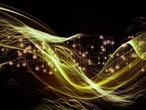 Return of Virtual World Stockillustratie