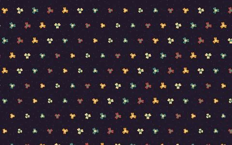 Reuleaux Rosettes Abstract Geometric Pattern Background Stock Illustration