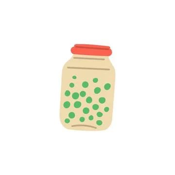 Reusable biodegradable eco friendly packaging flat vector illustration isolated. 스톡 일러스트
