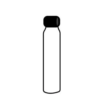 Reusable bottle icon. White background. Flat style Stock Illustration