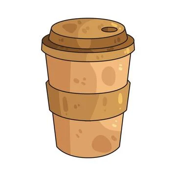 Reusable Cup illustration Stock Illustration
