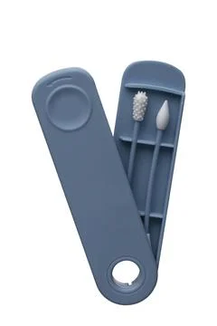 Reusable Q tips refill - cotton swabs for ears wax removal and pointed Q tips Stock Photos