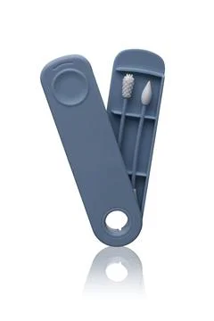 Reusable Q tips refill - cotton swabs for ears wax removal and pointed Q tips Stock Photos