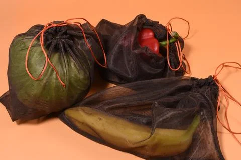 Reusable shoping bag Stock Photos