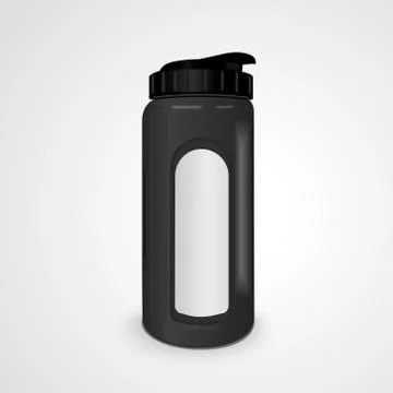 Reusable water bottle Stock Illustration