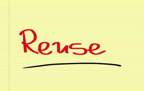 Reuse Concept Stock Illustration