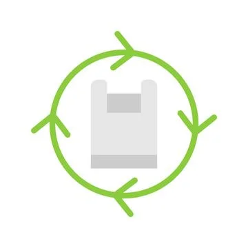 Reuse Icon Image. Stock Illustration