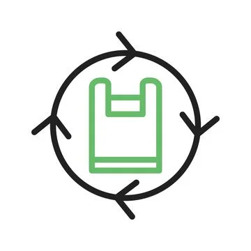 Reuse Icon Image. Stock Illustration