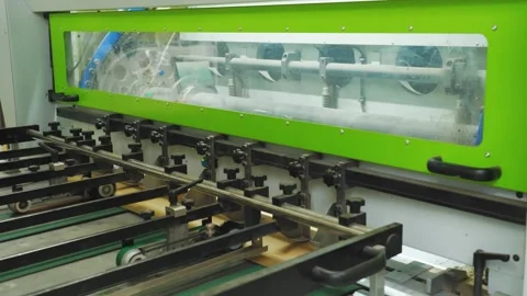 Reuse paper packaging. Solving environmental problems. Pattern of working Stock Footage 280120501