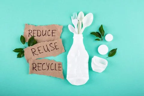 Reuse, reduce, recycle concept. Zero waste Stock Photos