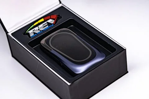 Rev vape throttle Fotos Stock