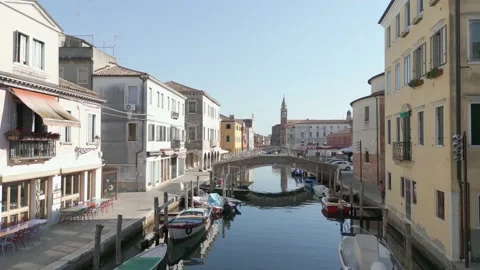 Reveal of Chioggia Video stock 208305481