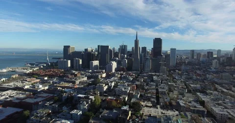 Reveal of Coit Tower Video stock 61390362