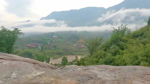 Reveal of Mountain Stock Footage 276444313