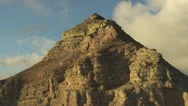 Reveal Shot Over Mountain Peak, Very Close And Fast, Dolomites / Italy Stock Footage