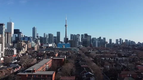 Revealing the City Stock Footage 133448570