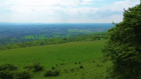 Revealing the countryside horizon Video stock 275626053