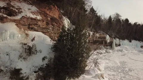 Revealing icefalls Stock-Footage 100126289