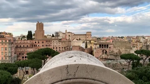 Reveals the city Stock Footage 157755559