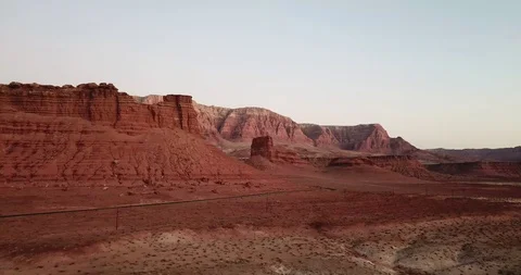 Reveals Cliffs Stock Footage 123451849