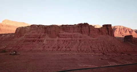 Reveals Cliffs Stock Footage 123452045