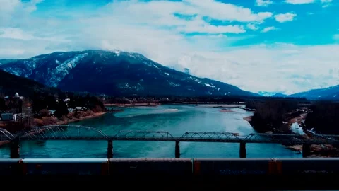 Revelstoke Pan Stock Footage 151280111