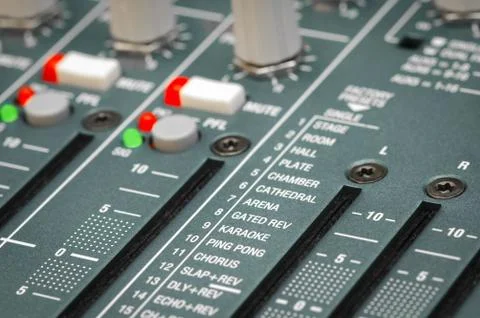 Reverb unit Stock Photos