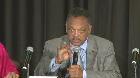 Revered Jesse Jackson Stock Footage 27843015