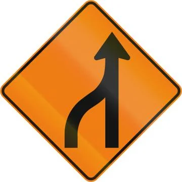 Reverse Curve In Canada Stock Illustration