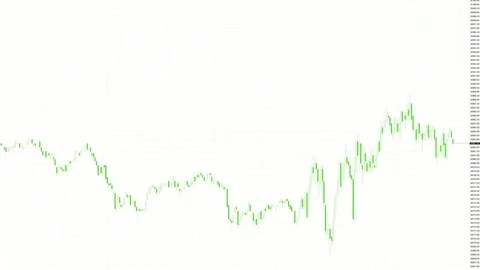 Reverse financial, failure, economic crisis. Stock chart fall. Big short Stock Footage 83649968